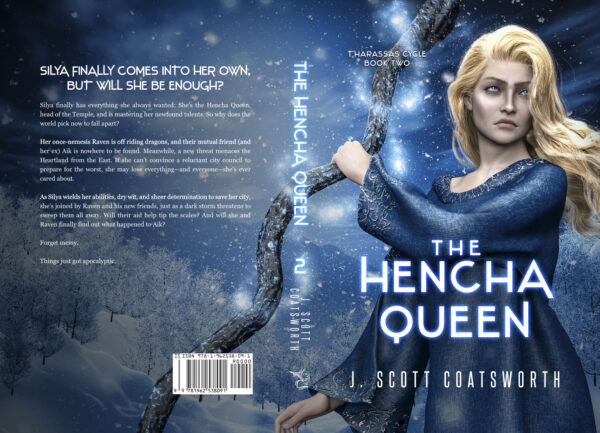 The Hencha Queen print wrap